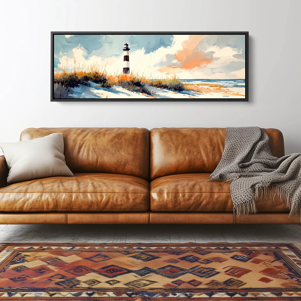 Bodie Island Coastal Landscape Wall Print