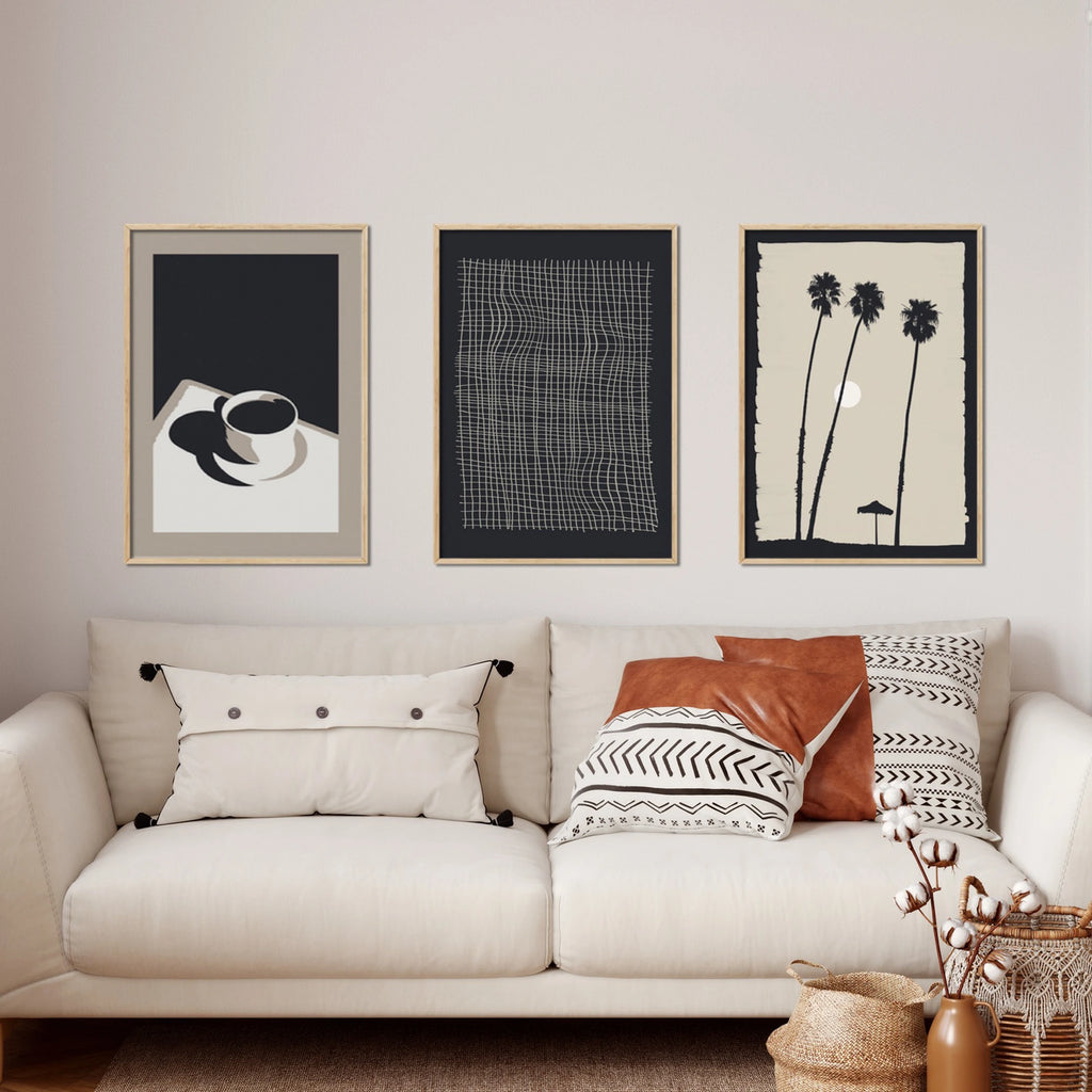 Mid Century Modern Art Sets | Retro Wall Decor – Hellström Prints
