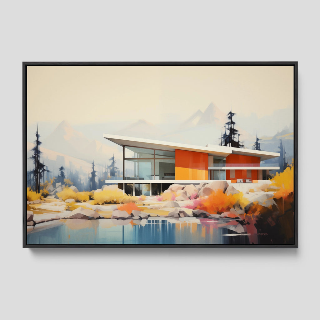 Mid Century Modern Wall Decor.