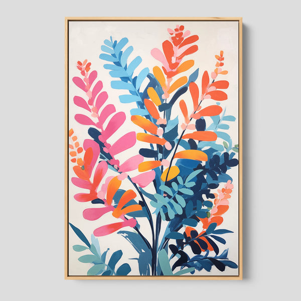 A Colorful Botanical Wall Art.