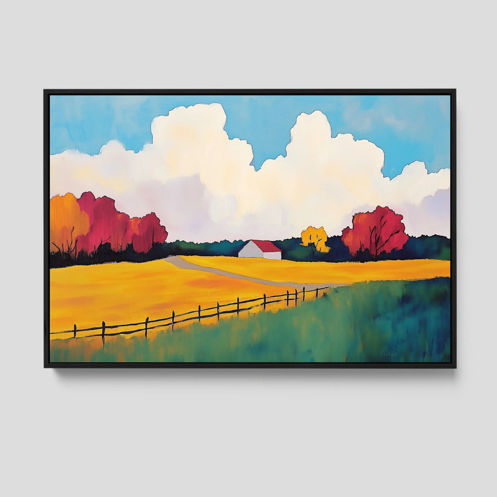 New England Farm Print