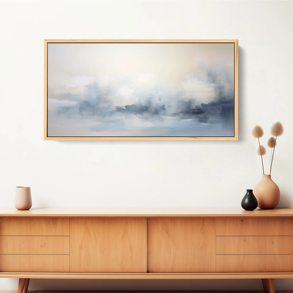 A Large Horizontal Modern Abstract Wall Decor.