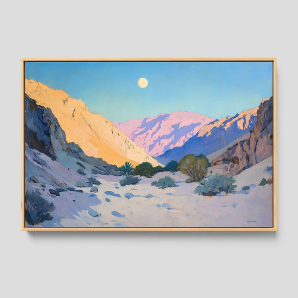 Southwestern Desert Landscape Art Print.