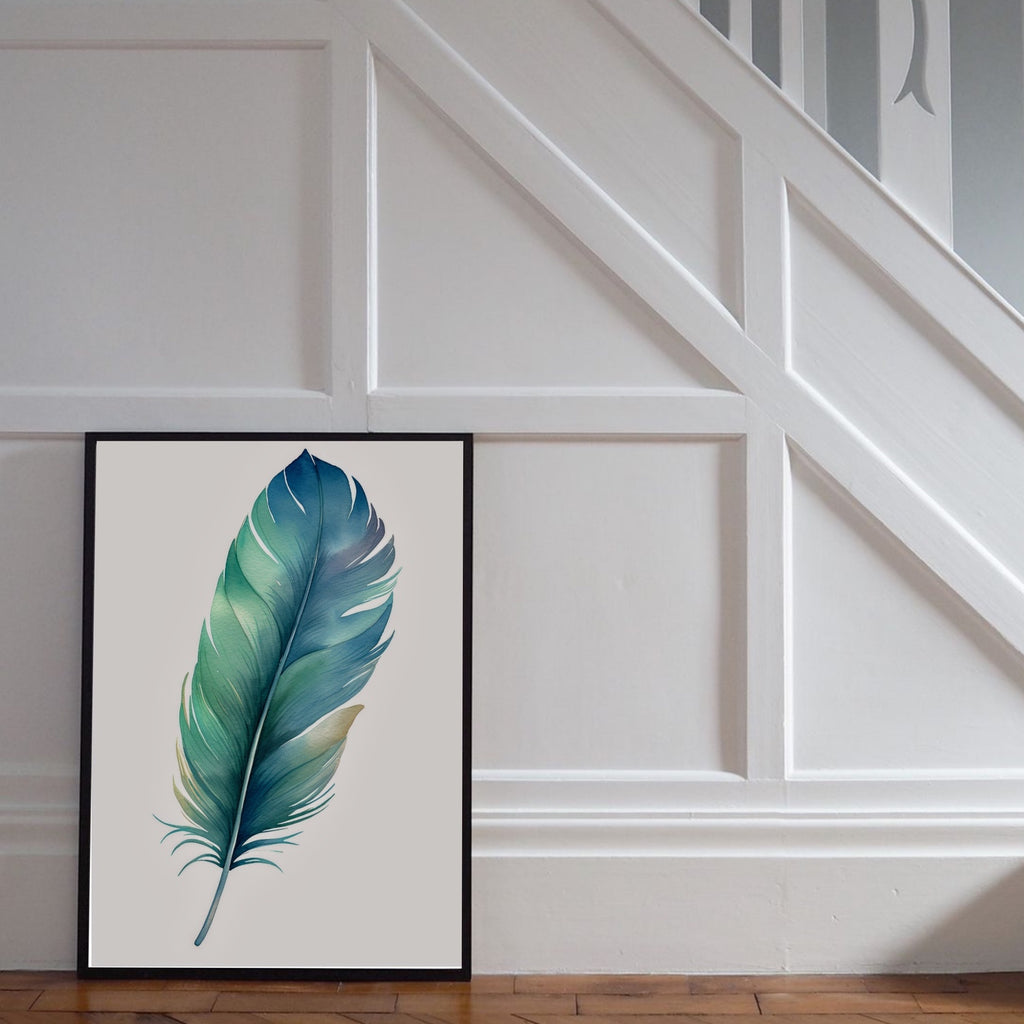 A vertical modern farmhouse canvas wall art.