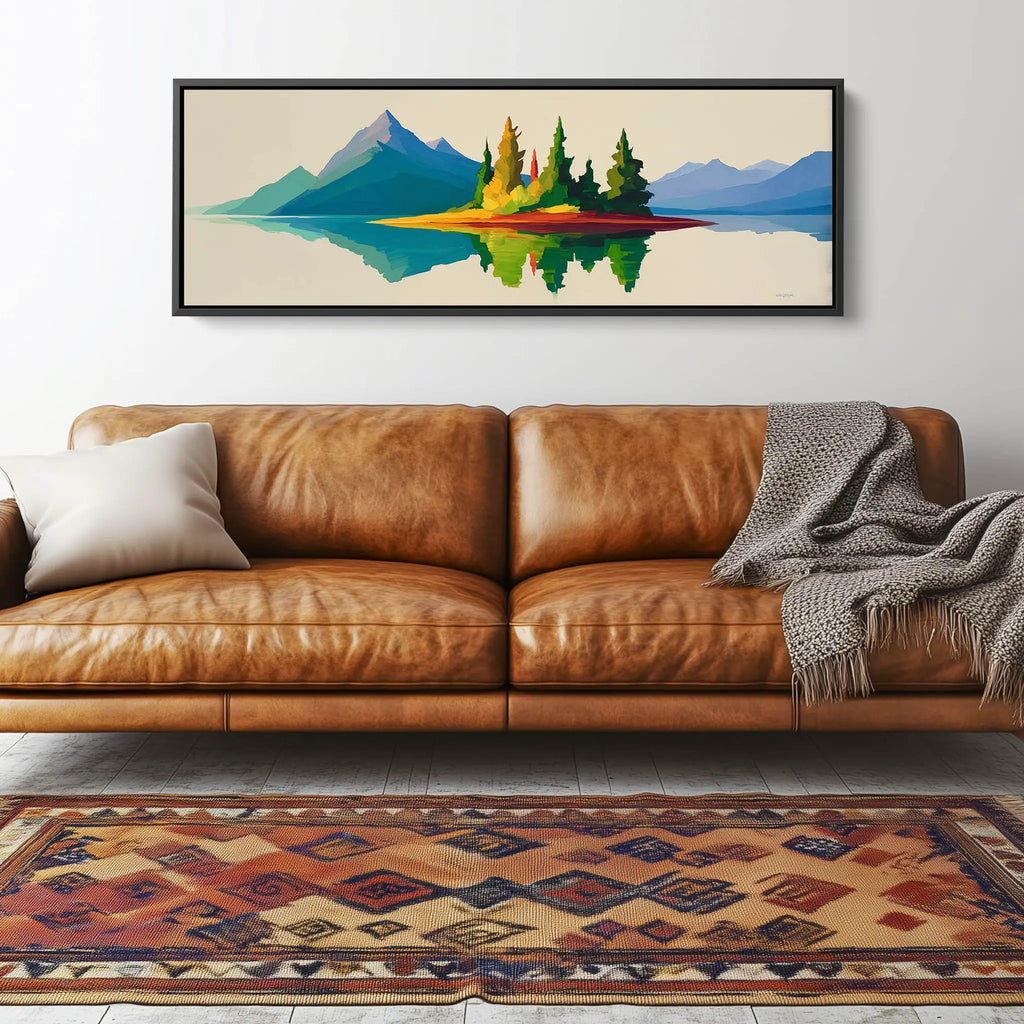 A Bold and Colorful Nature Artwork.
