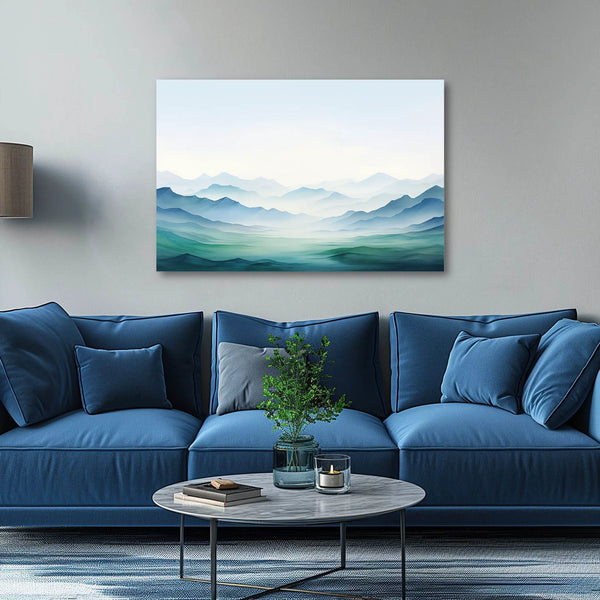 A horizontal nature-themed artwork on fine art paper or gallery wrapped canvas, framed or unframed.