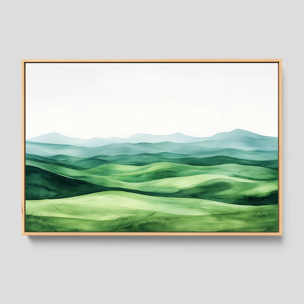 Rolling Green Hills Wall Art.