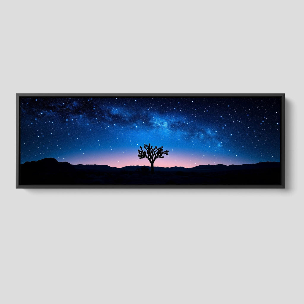An Extra Long Starry Desert Wall Art 