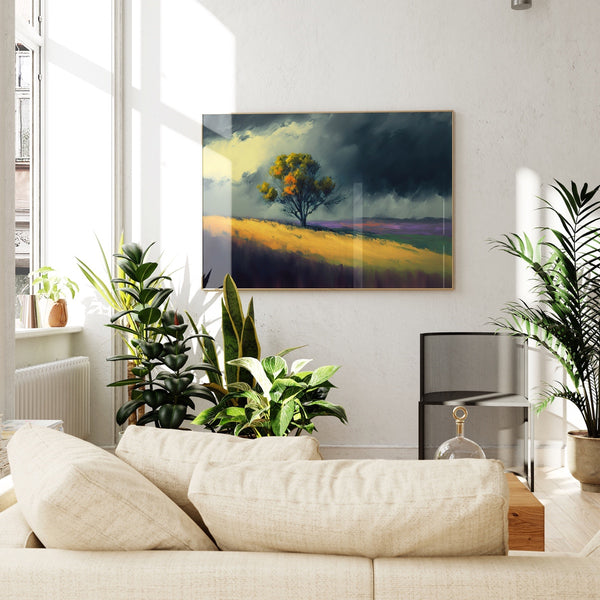A large western country scenery art print.