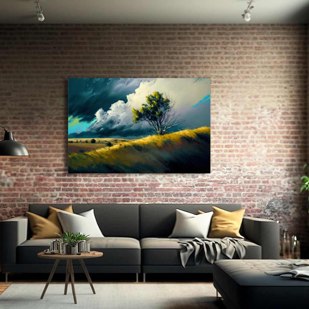 A large country nature art print in your choice of frame. 