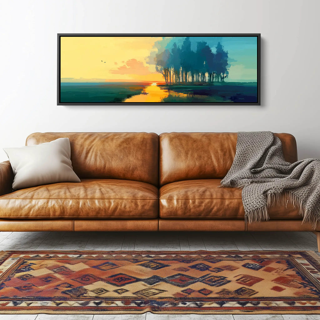 An Oversized Southern Nature Wall Art.