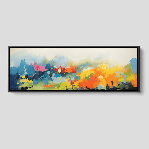 Large Colorful Abstract Art.