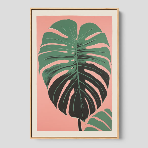 monstera plant art print Monstera Plant Artwork