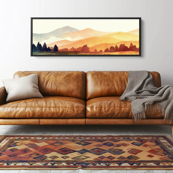 A Framed Pennsylvania Landscape Artwork.