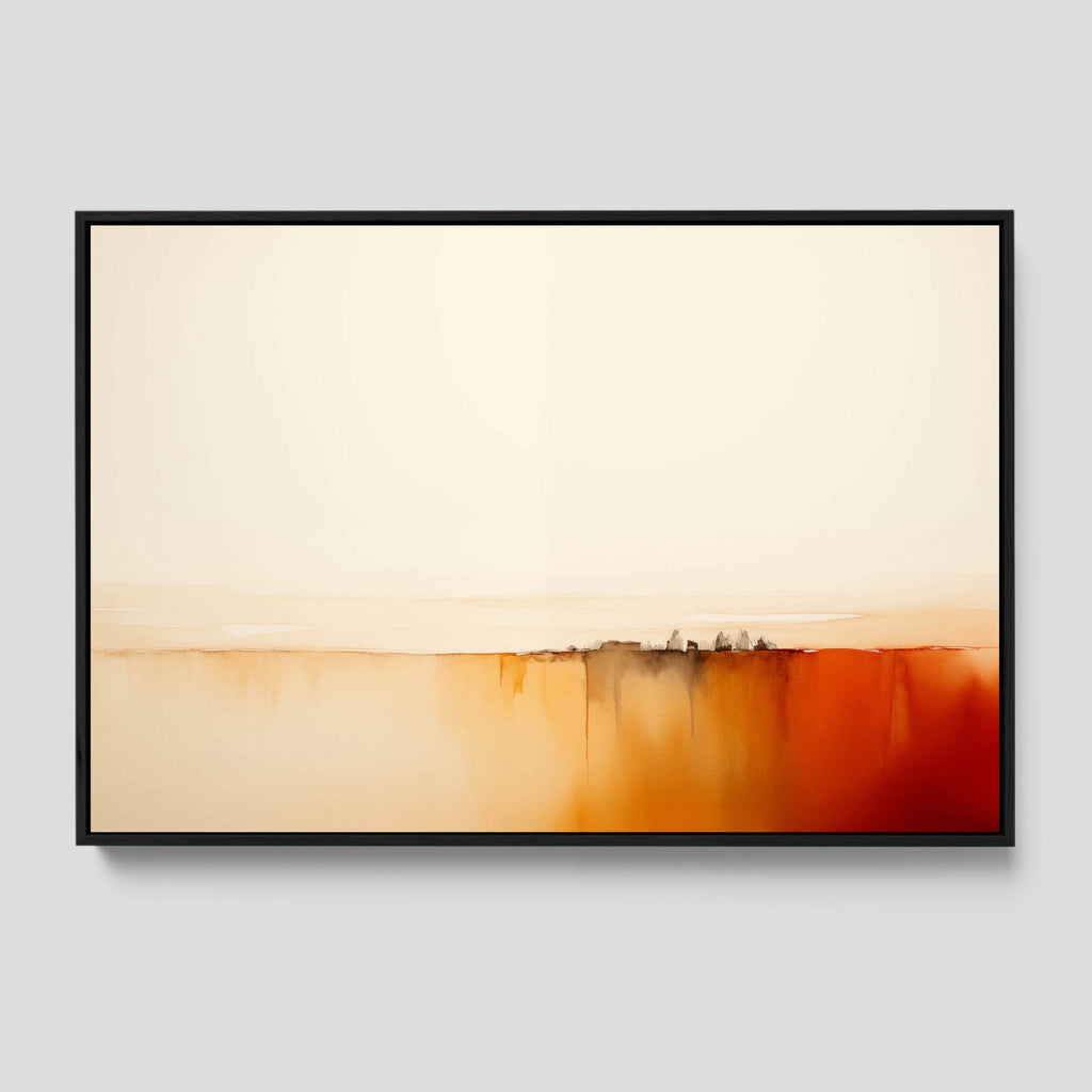 Red Abstract Wall Art.