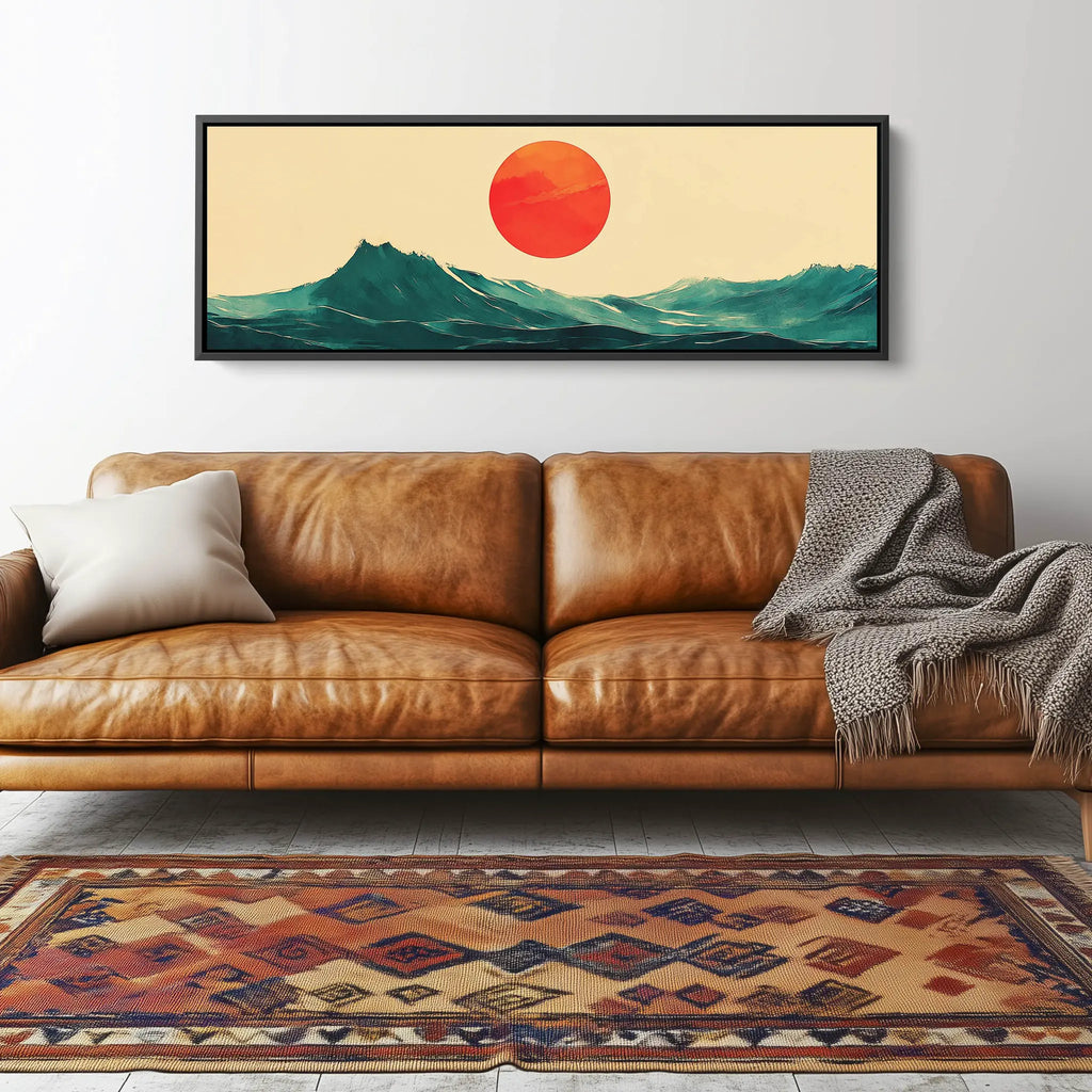 Extra Large Minimalist Watercolor Painting.