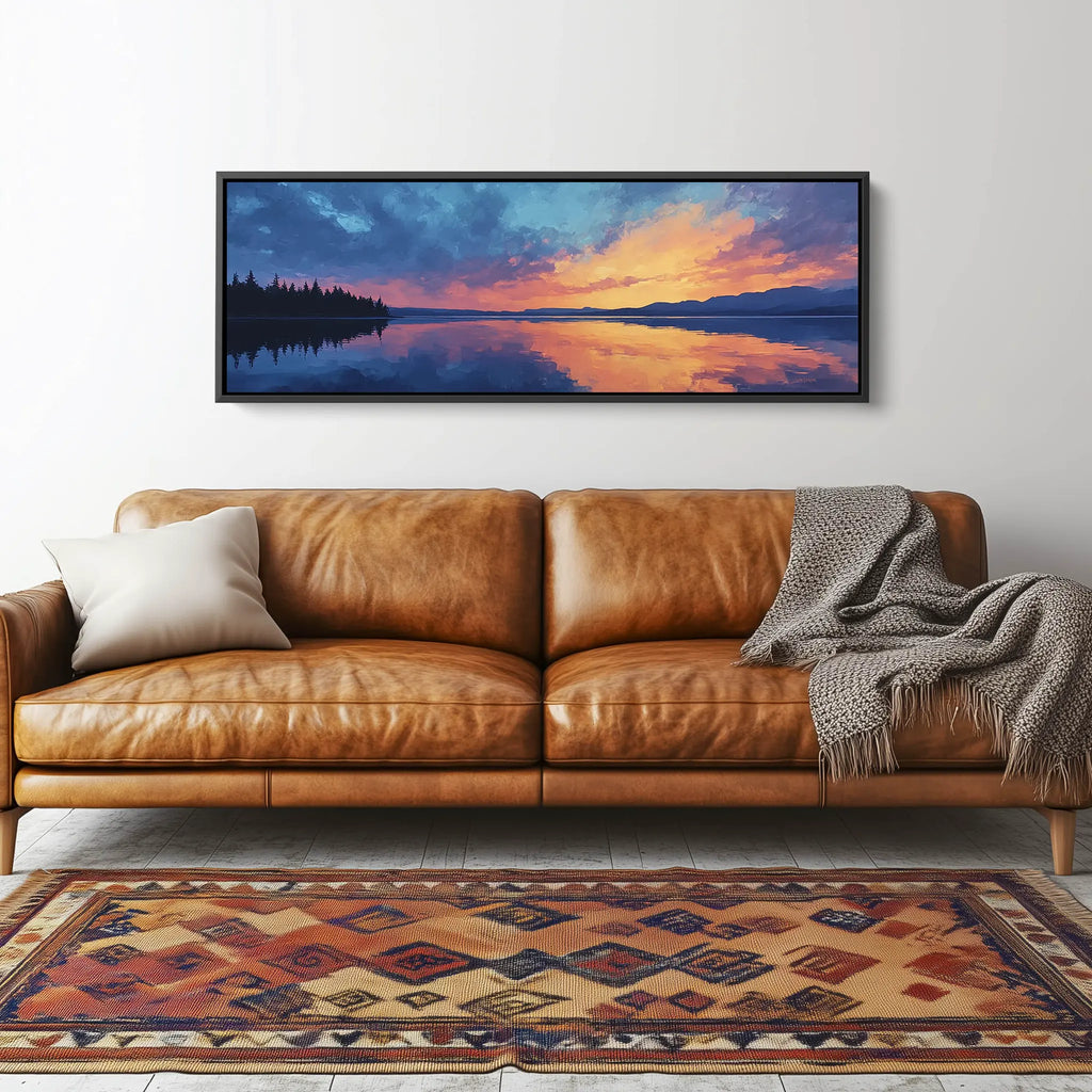 Extra Large Calming Landscape Painting