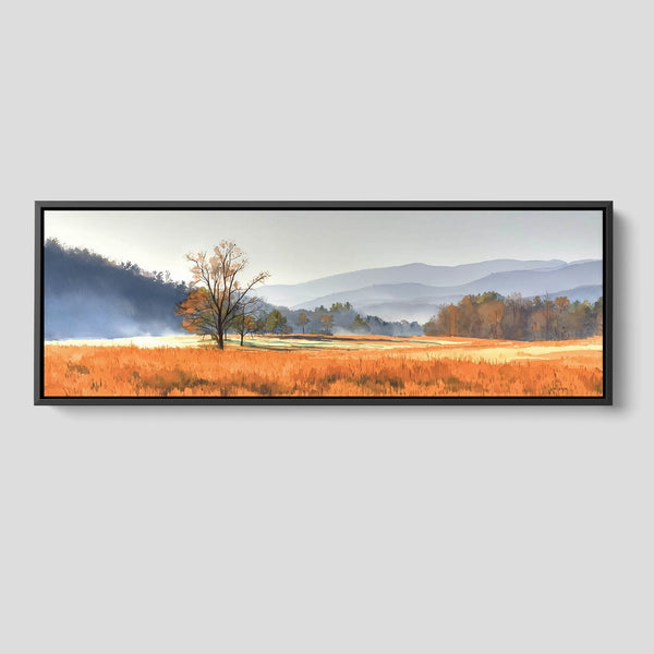 Extra wide Appalachian Landscape Wall Art.