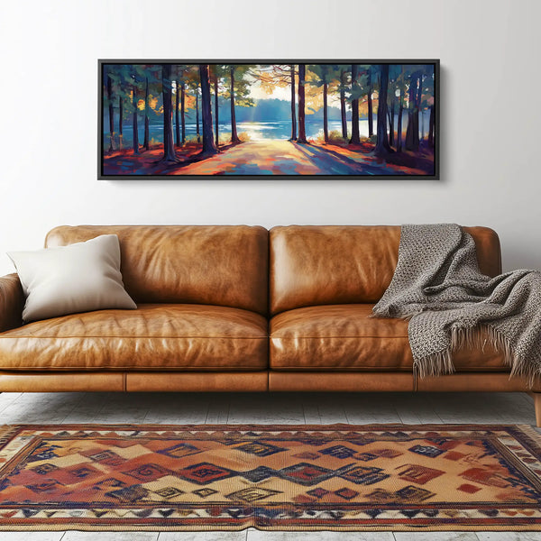 Fall Trees and Nature Landscape Print.