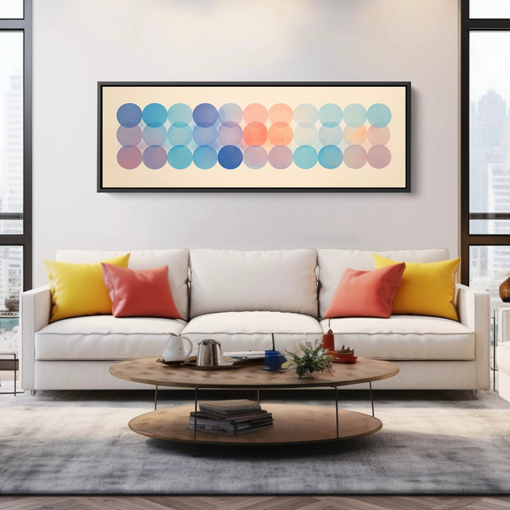 A Modern Minimalist Print on Canvas.