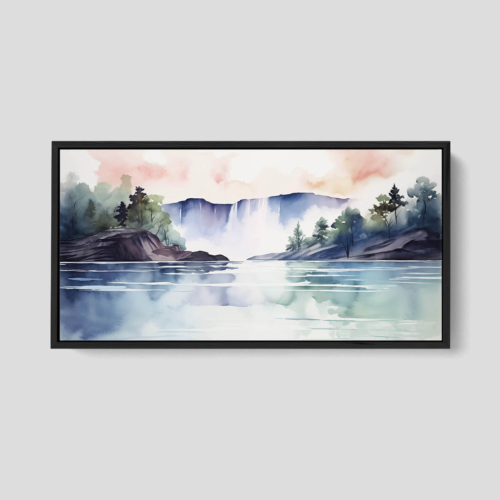 A Calming Waterfall Wall Art.