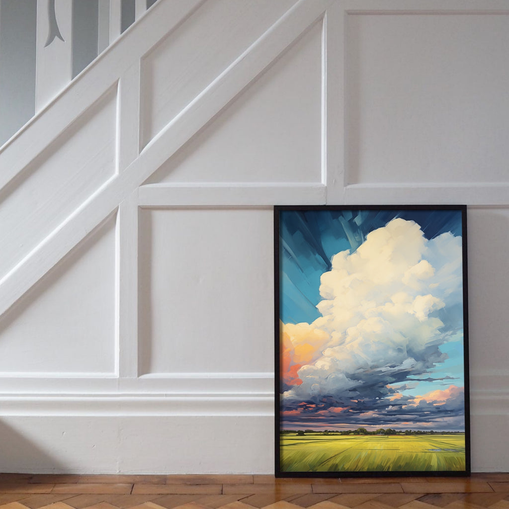 These dynamic wall art prints complement minimalist, contemporary, or rustic home and office decor, brining the serene beauty of the countryside into your living space.