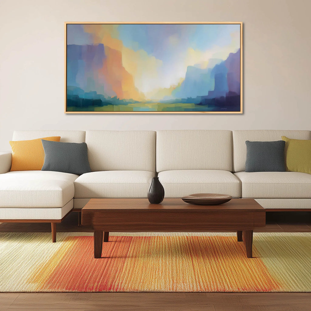 Extra Wide Yosemite Landscape Wall Art.